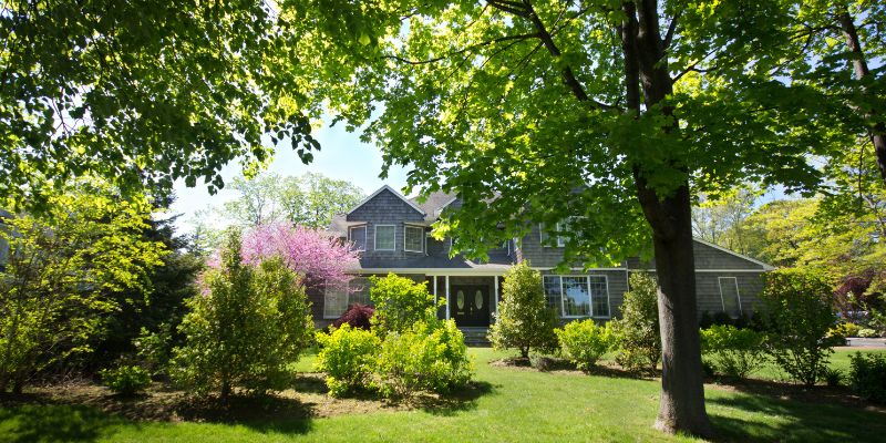 exterior of home with nice landscaping
